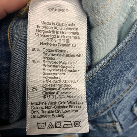 J Crew size 28 non distressed jeans medium wash mid rise skinny fit - Picture 5 of 9